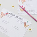 mini party hens hen do badges by oh squirrel notonthehighstreetcom