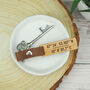 Personalised Wooden Coordinate Location Keyring, thumbnail 1 of 7