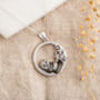 Sterling Silver Panda Necklace, thumbnail 2 of 5