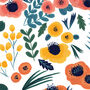 Springtime Flowers Giclee Art Print, thumbnail 3 of 3