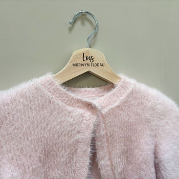 Engraved Wedding Hanger, 4 of 12