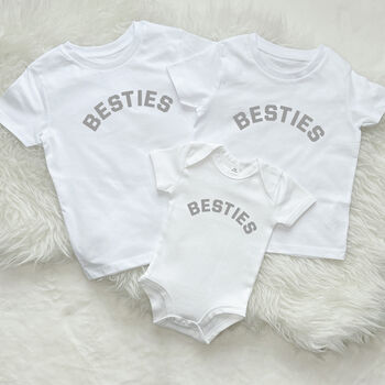 Besties Three Siblings Three T Shirt Set, 2 of 5