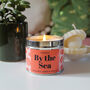 By The Sea Scented Soy Wax Candle 220g, thumbnail 1 of 4