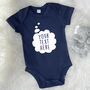 Baby's Thoughts Personalised Babygrow, thumbnail 3 of 7