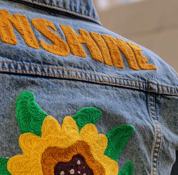 The Sunshine State Chainstitch Embroidered Denim Jacket, 4 of 5