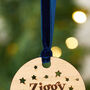 Personalised 'I Believe' Christmas Wooden Decoration, thumbnail 4 of 4