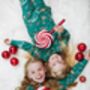 Kids Jungle Christmas Pyjamas, thumbnail 4 of 7