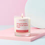 Graduation Gift Funny Soy Wax Candle Con Grad Ulations, thumbnail 2 of 4