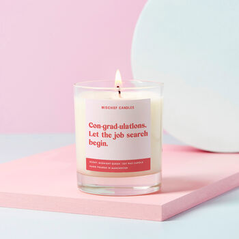 Graduation Gift Funny Soy Wax Candle Con Grad Ulations, 2 of 4