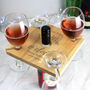 Personalised Wine O'clock Glasses And Bottle Butler, thumbnail 4 of 6