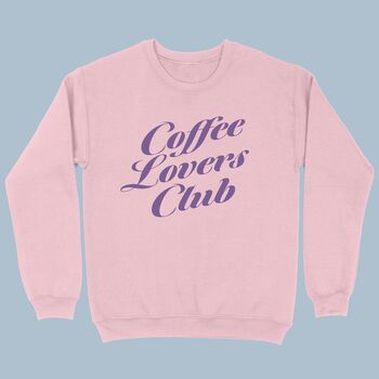 Coffee Lovers Club Women's Sweatshirt, 3 of 4