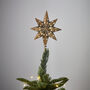 Gold LED Star Tree Topper, thumbnail 1 of 3