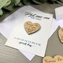 Save The Date Heart Magnets Wedding Invitations, thumbnail 5 of 8