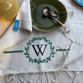 Personalised Handwoven Soft Cotton Tea Towels, 6 of 10
