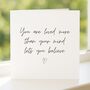 You Are Loved Mental Health Support Card, thumbnail 4 of 8