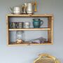 Reclaimed Wooden Wall Mounted Shelf, thumbnail 2 of 2