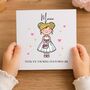 Flower Girl Card, thumbnail 1 of 6