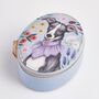 Catherine Rowe Pet Portraits Whippet Oval Jewellery Box, thumbnail 1 of 4