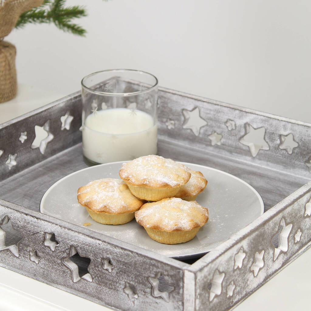 star wooden tray