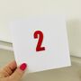 2nd Handmade Birthday Card, thumbnail 1 of 3