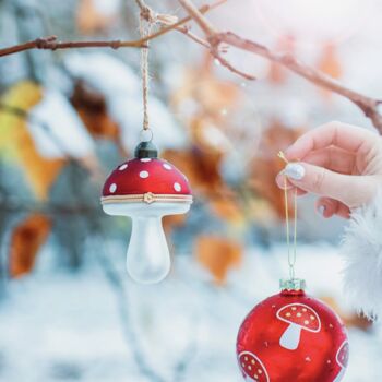 Mushroom Locket Style Opening Bauble, 2 of 4