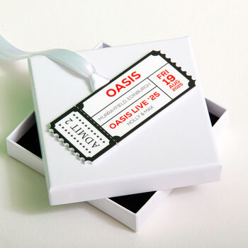 Personalised Event Ticket Decoration, 8 of 8