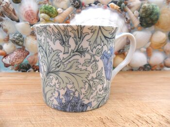 Set Of Six Palace Mugs In Assorted William Morris Designs, 7 of 11