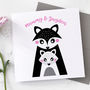 Personalised Fox Mother's Day Card, thumbnail 1 of 2