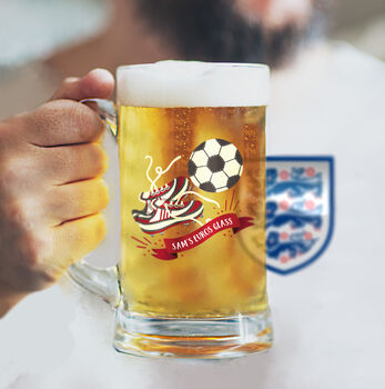 Personalised World Cup Football Tankard, 3 of 7