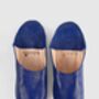 Men's Leather Babouche Slippers, thumbnail 4 of 11