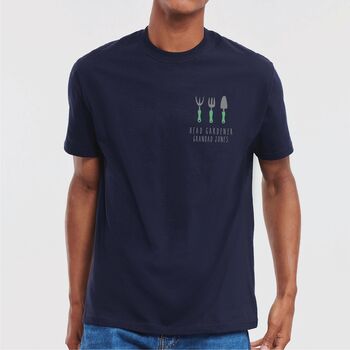 Personalised Head Gardener T Shirt, 2 of 8