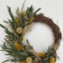 Small Dried Flower Spring Time Wreath, thumbnail 1 of 5