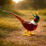 Artisan Glass Pheasant | Gift Boxed | Decoration | Collectable | Gift For Home, thumbnail 1 of 4