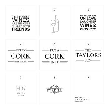Wine Champagne Cork Collector Frame Home Decor, 4 of 11