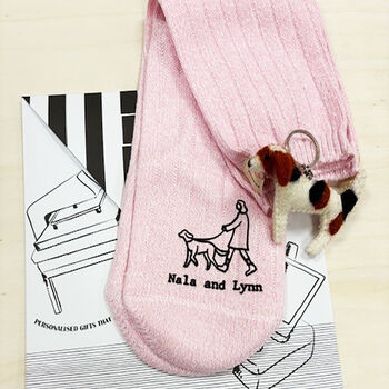 Dog And Owner Personalised Walking Socks, 7 of 12