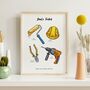 Dad's Toolkit Print Personalised Father's Day Gift, thumbnail 4 of 8