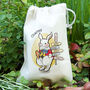 Personalised White Rabbit Easter Bag With Seeds, thumbnail 1 of 3