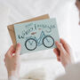 'Wheely Fantastic' Bicycle Cycling Illustrated Card, thumbnail 2 of 2