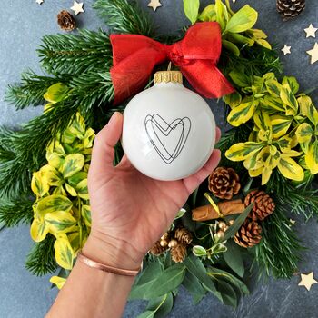 Big Christmas Bauble With Heart, 11 of 11