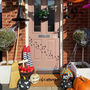 Flying Witch Halloween Wall Stickers, thumbnail 3 of 5