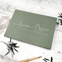 Personalised Wedding Guest Book Signature Style, thumbnail 6 of 11