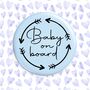 Baby On Board Button Badge, thumbnail 2 of 5