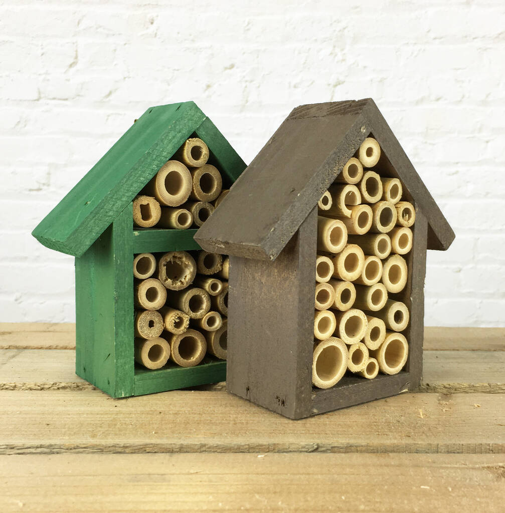 Handmade Mini Wooden Insect House, 1 of 4