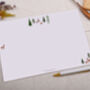 A4 Origami Writing Paper That Folds Into An Envelope With Christmas Reindeer Design, thumbnail 2 of 5