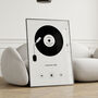 Personalised Record Print, thumbnail 2 of 5
