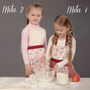 Personalized Kids Aprons, Toddler Kids Aprons, thumbnail 6 of 12