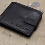 Personalised Men's Leather Wallet For Him, thumbnail 1 of 6