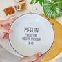 Personalised Enamel Cat Bowl, thumbnail 11 of 11