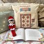 Personalised Toy Bed Pocket Cushion For Christmas, thumbnail 6 of 8