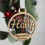 Personalised Christmas Bauble Decoration, thumbnail 2 of 6